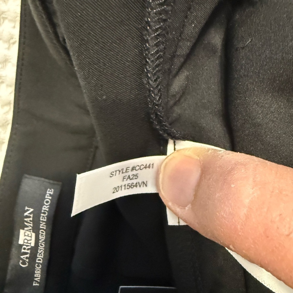 J. Crew New Kate 4 Season Stretch Black Women's Trousers Pants NWT 10T - Picture 5 of 10
